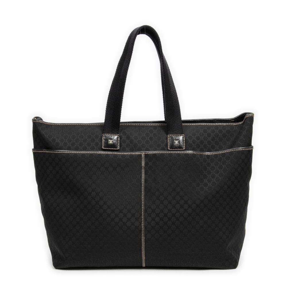 Celine Large Double Front Pockets Zip Tote